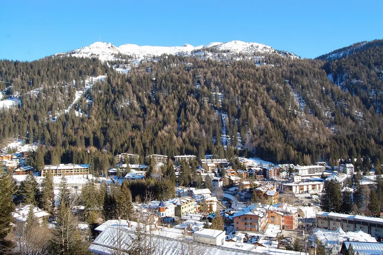 Veduta di Madonna di Campiglio