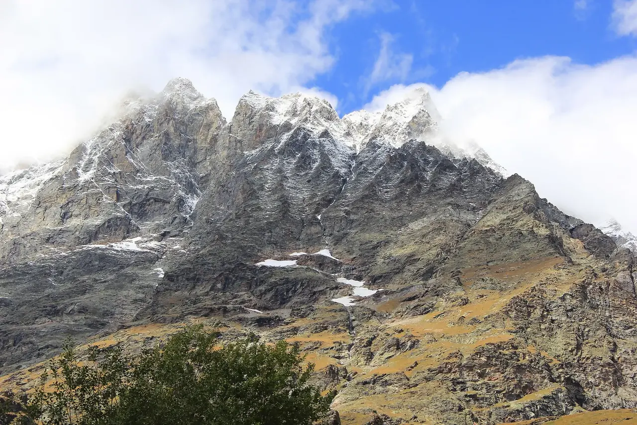 Les Alpes vues depuis Breuil-Cervinia
