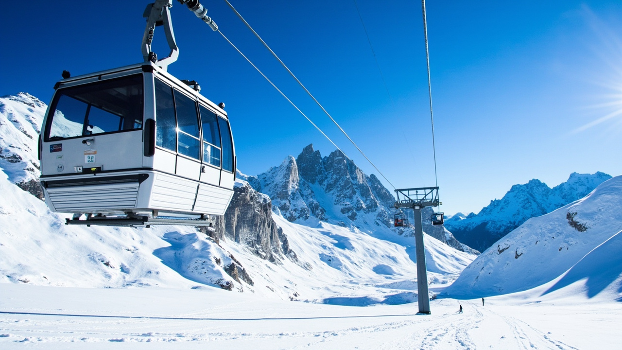 Funivia Canazei - Belvedere - Vista panoramica, Trentino-Alto Adige